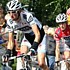 Frank et Andy Schleck whrend der zweiten Etappe der Vuelta 2009